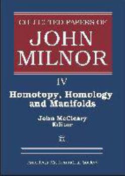 Hardcover Homotopy, Homology, and Manifolds Book