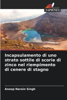 Incapsulamento di uno strato sottile di scorie di zinco nel riempimento di cenere di stagno