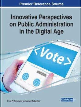 Hardcover Innovative Perspectives on Public Administration in the Digital Age Book