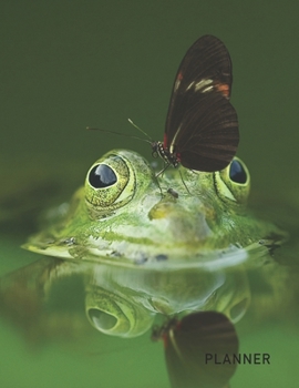 Planner: Frog & Butterfly 2 Year Weekly Planning Organizer | 2020 - 2021 | January 20 - December 21 | Writing Notebook | Productive Datebook Calendar Schedule | Plan Days, Set Goals & Get Stuff Done