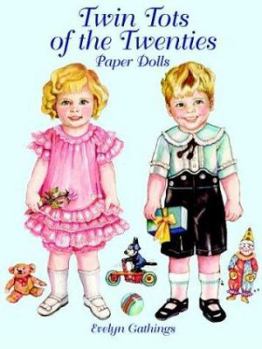 Paperback Twin Tots of the Twenties Paper Dolls Book