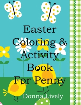 Paperback Easter Coloring & Activity Book For Penny Book