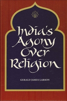 Paperback India's Agony Over Religion Book