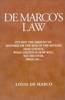 Paperback De Marco's Law Book