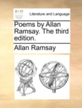 Paperback Poems by Allan Ramsay. the Third Edition. Book