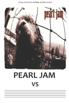 Paperback Pearl Jam VS: Music Sheet Book