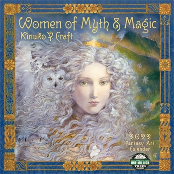 Calendar Women of Myth & Magic 2022 Fantasy Art Wall Calendar Book