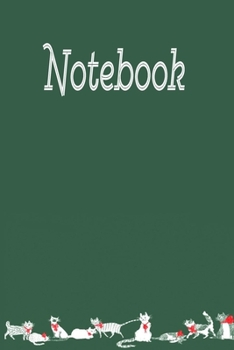 Paperback Notebook: Cute cats Lined pages, Extra large (6 x9) inches, 120 pages, White paper (Cute cats notebook) (Volume 5) Book