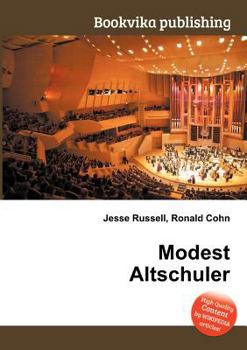 Paperback Modest Altschuler Book