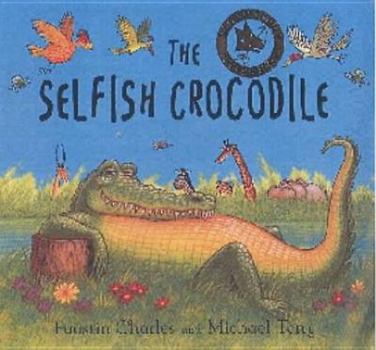 Paperback Selfish Crocodile Book and Toy Book