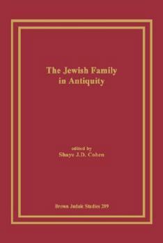 Paperback The Jewish Family in Antiquity Book
