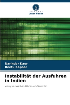 Paperback Instabilität der Ausfuhren in Indien [German] Book