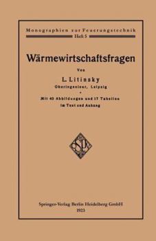 Paperback Wärmewirtschaftsfragen [German] Book