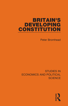 Paperback Britain's Developing Constitution Book