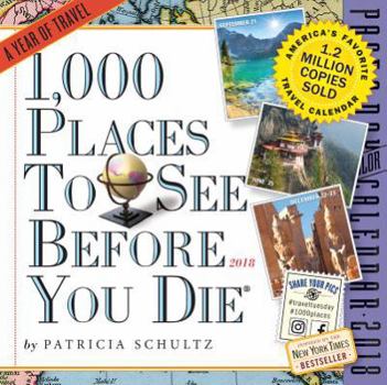 Calendar 1,000 Places to See Before You Die Page-A-Day Calendar 2018 Book