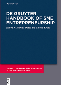 Hardcover de Gruyter Handbook of SME Entrepreneurship Book