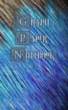 Graph Paper Notebook: Peacock Wind, Blue, Green and Tan - Quad Ruled Paper 4x4, Small Convenient Size