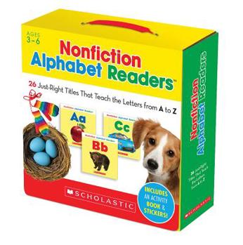 Product Bundle Nonfiction Alphabet Readers: 26 Just-Right Titles That Teach the Letters from A to Z Book