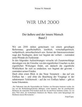 Paperback Wir um 2000 - Band 2: Der äußere und der innere Mensch [German] Book