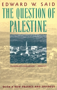 Paperback The Question of Palestine Book