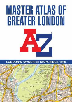 Paperback A-Z Master Atlas of Greater London Book