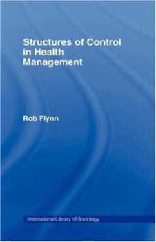 Hardcover Structures of Control in Health Management Book