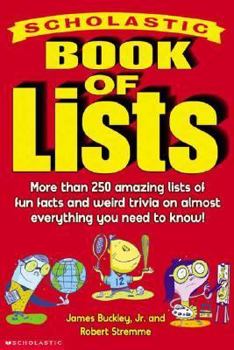 Paperback Scholastic Book of Lists Book