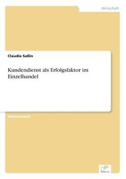 Paperback Kundendienst als Erfolgsfaktor im Einzelhandel [German] Book