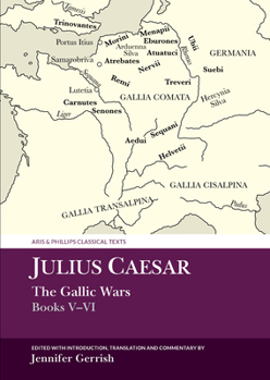 Paperback Julius Caesar: The Gallic War Books V-VI Book