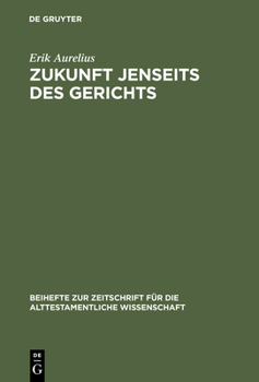 Hardcover Zukunft jenseits des Gerichts [German] Book