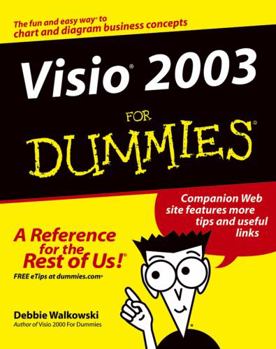 Paperback VISIO 2003 for Dummies Book