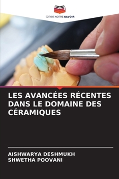 Paperback Les Avancées Récentes Dans Le Domaine Des Céramiques [French] Book