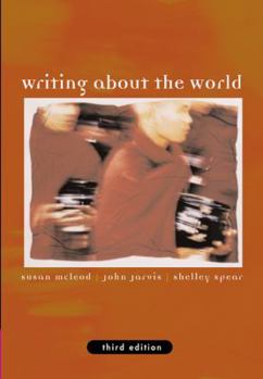Paperback Writing about the World (with Infotrac) [With Infotrac] Book