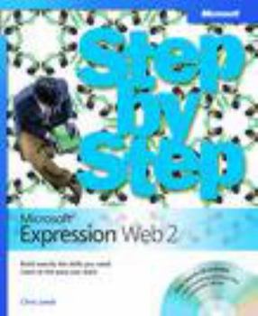 Paperback Microsofta Expressiona Web 2 Step by Step Book