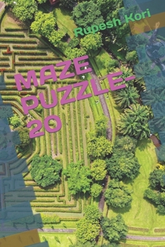 Paperback Maze Puzzle-20 Book