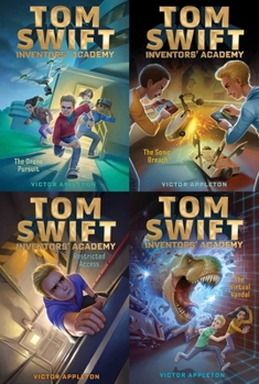 Tom Swift Inventors' Academy Starter Pack: The Drone Pursuit; The Sonic Breach; Restricted Access; The Virtual Vandal - Book  of the Tom Swift: Inventors' Academy 