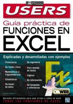 Paperback Guia Practica de Funciones En Microsoft Excel XP [Spanish] Book