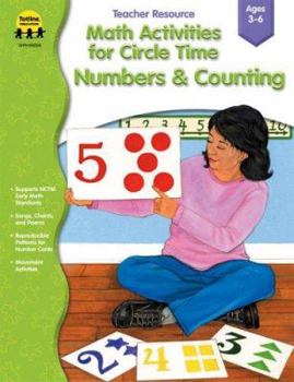 Paperback Math Activities for Circle Time: Numbers & Counting Book
