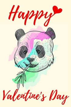 happy  Valentine's Day: Cute panda planner Valentine's Day panda Gift Women Teens Girls: Cute panda Gift for lovers Funny panda, valentine panda; panda planner 2020