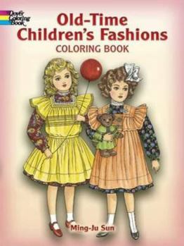 Paperback Old-Time Children's Fashions Coloring Book