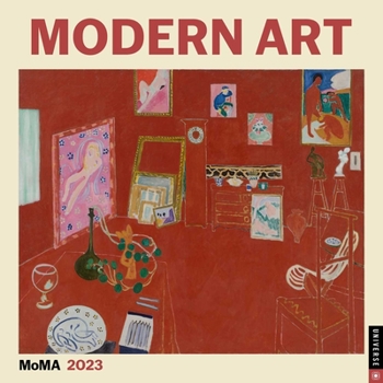 Calendar Modern Art 2023 Wall Calendar Book