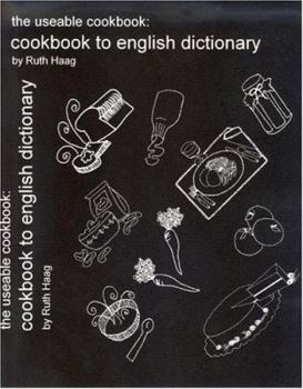 Paperback The Cookbook to English Dictionary Book