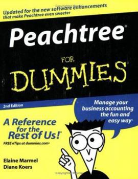 Paperback Peachtree for Dummies Book