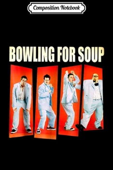 Paperback Composition Notebook: Bowling for Soup Journal/Notebook Blank Lined Ruled 6x9 100 Pages Book