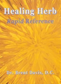 Paperback Healing Herb: Rapid Reference Book