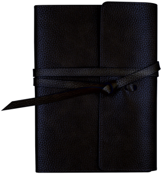 Black Leather Wrap Journal (Traveler's Notebook)