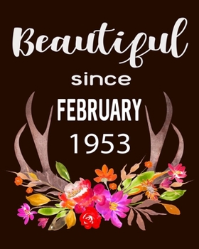 Beautiful Since February 1953: Hunting Hobby 2020 Monthly Planner Dated Journal 8 x 10 110 pages