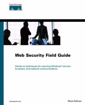 Paperback Web Security Field Guide Book