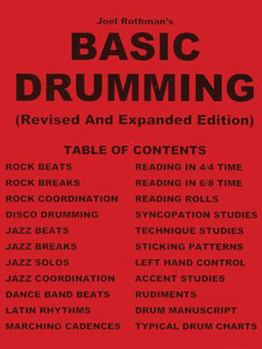 Paperback Basic Drumming Revised and Expanded Edition Book