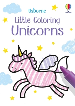 Paperback Little Coloring Unicorns Book